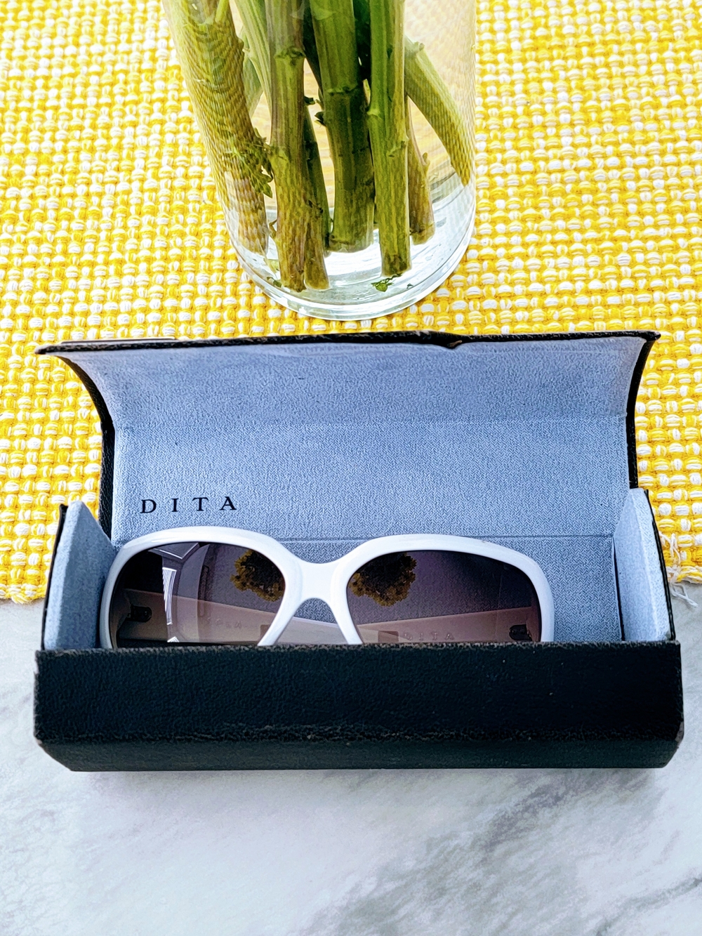 Dita Isola Sunglasse Designed with Polarized Polycarbonate Lenses Made in Japan